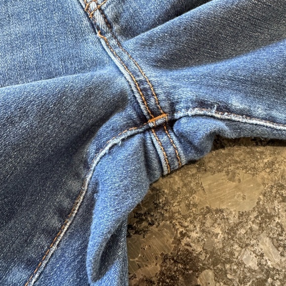 👖 Kut from the Kloth Dark MEG HIGH RISE FAB AB WIDE LEG Jeans 10 - Picture 9 of 9